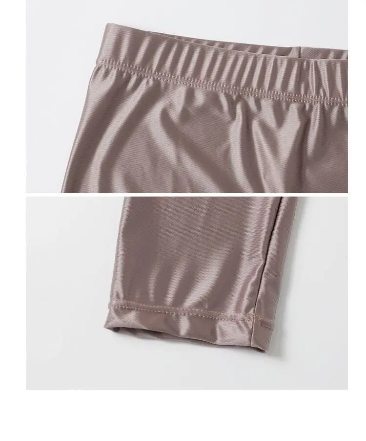 Satin Glossy Fitness Leggings Seamless Women Summer Yoga High Waist Pants Plus Size Tights Sportswear Woman Gym Leggings New