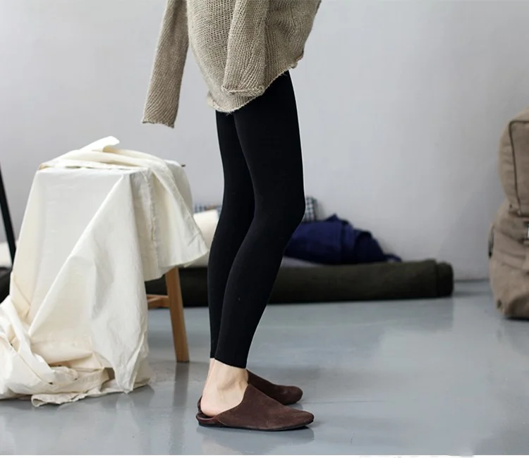High-quality Sheep Hot Sales Leggings Women Autumn Winter Wool Long Elastic Ladies Fashionable Versatile Basic Style Warm Pants