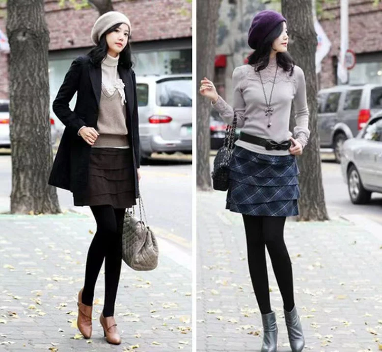 High-quality Sheep Hot Sales Leggings Women Autumn Winter Wool Long Elastic Ladies Fashionable Versatile Basic Style Warm Pants