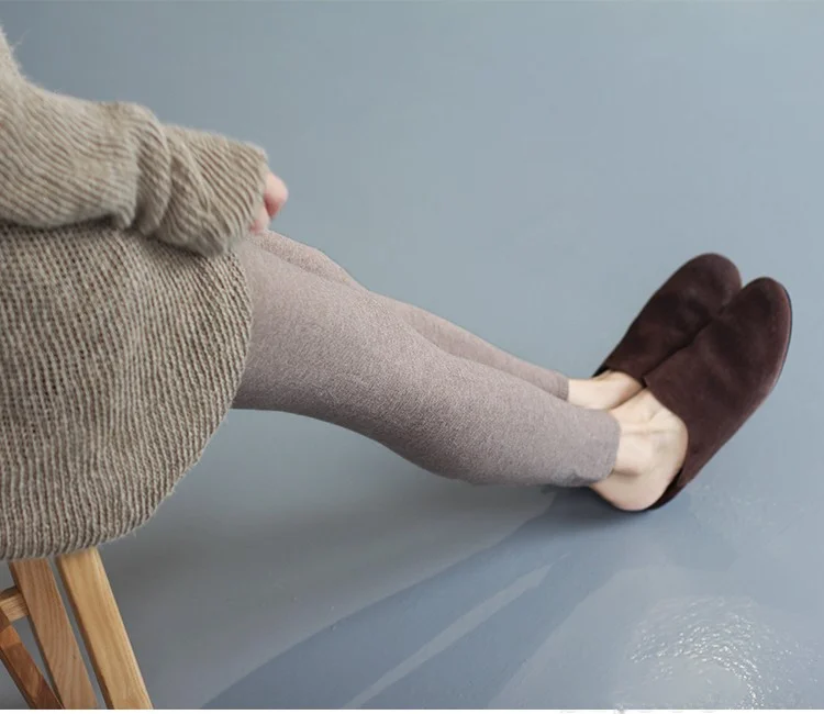 High-quality Sheep Hot Sales Leggings Women Autumn Winter Wool Long Elastic Ladies Fashionable Versatile Basic Style Warm Pants