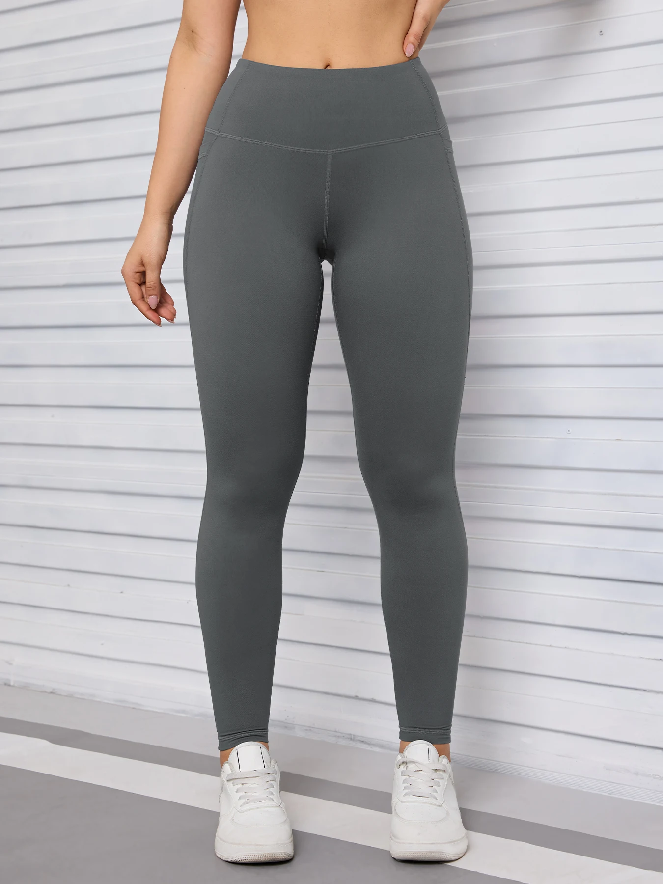 Pockets Fitness Gym Leggings Women Skinny Stretch Autumn Sport Leggings Women Casual Mallas Fashion Outdoors Pants