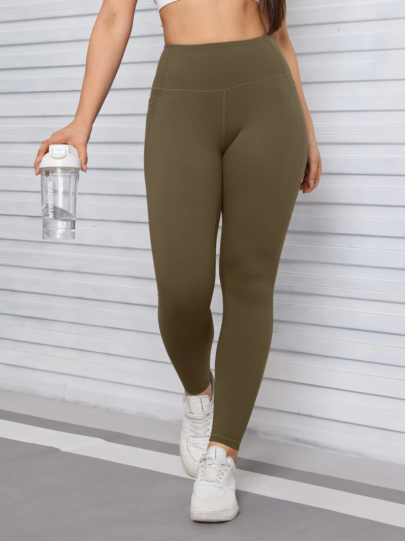 Pockets Fitness Gym Leggings Women Skinny Stretch Autumn Sport Leggings Women Casual Mallas Fashion Outdoors Pants