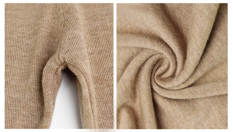 Women Leggings 80%Silk 15%Cashmere 5%Spandex Solid slim leggings Full length bottoming pants 2025 Fall Winter New Black Gray