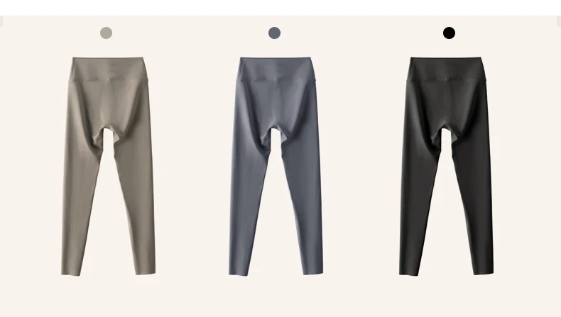 BIVIGAOS Autumn Winter High Waist Butt Lifter Shaping Fleece Sharkskin Leggings Women Seamless Tight Velvet Thick Warm Leggings
