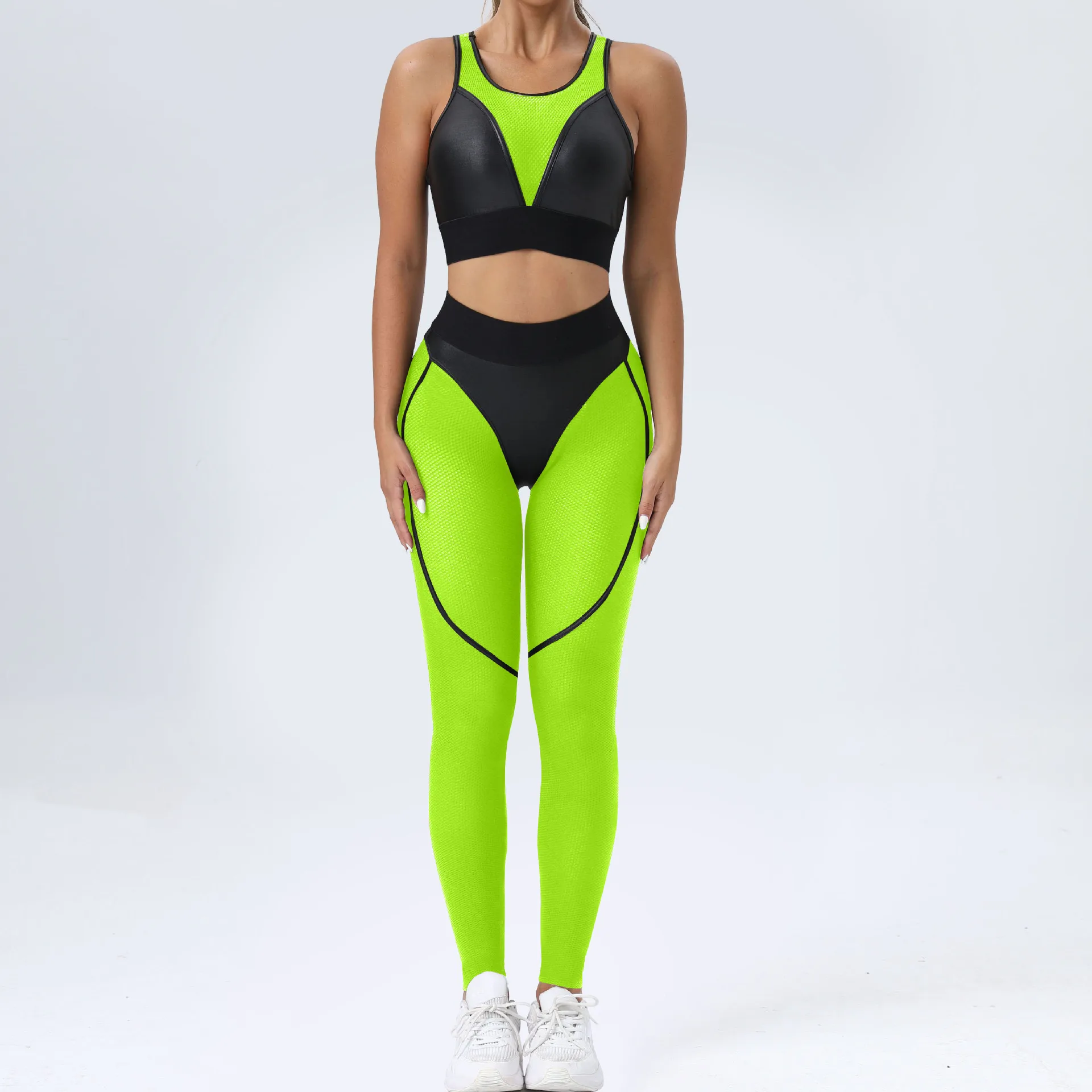 Leggins Woman Gym Push Up Sexy Woman Clothing Mesh Transparent Thong Female Legging Yoga Workout Women Pants High Waist Tights