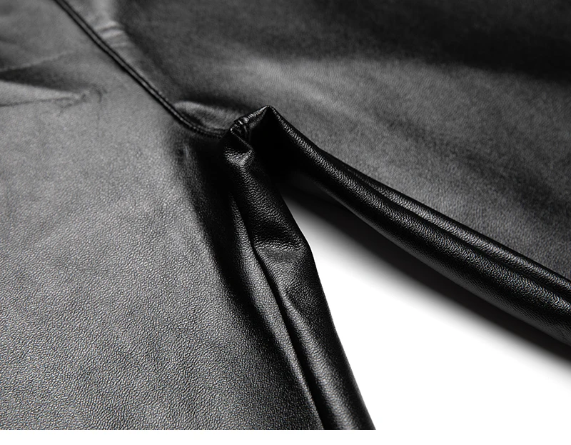 Vaslanda PU Leather Pencil Pants Women Sexy Tight Booty Up Skinny Leggings Faux Trouser High Waisted Tummy Control Slim Jeggings