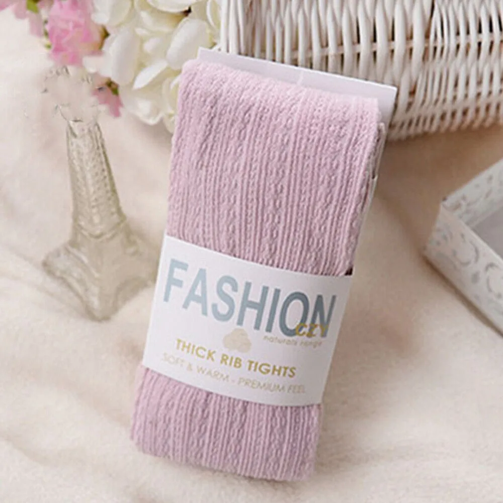 Women Thermal Knitted Footed Tights Warm Breathable Cotton Pantyhose Winter High Stretch Stockings High Quality