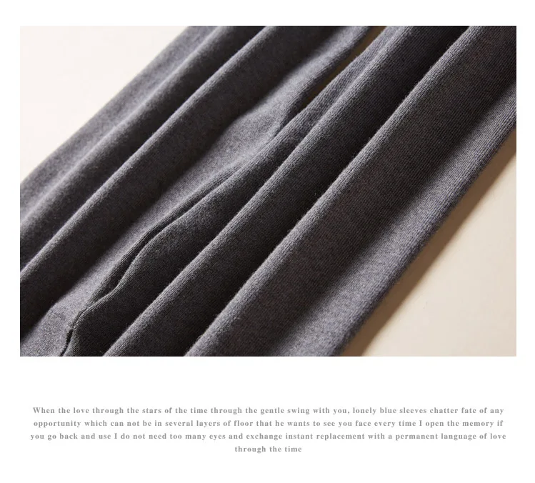 Thickened Silk Cashmere Blended Leggings Autumn Women's Warm Pencil Boots Wool Pants