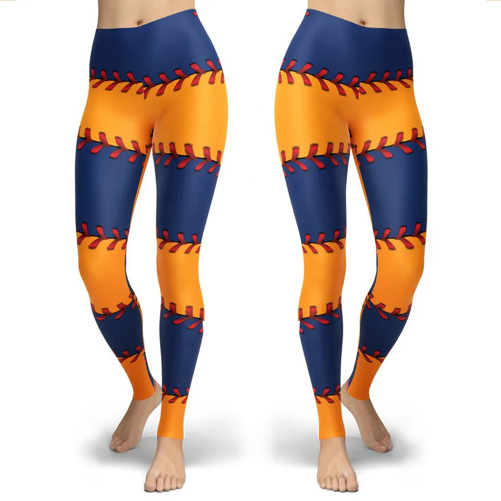 Black Design Skinny Striped Printed Sport Women Leggings Tight Push Up Pants Femme Fitness Hiking High Waist Gym Leggins Clothes