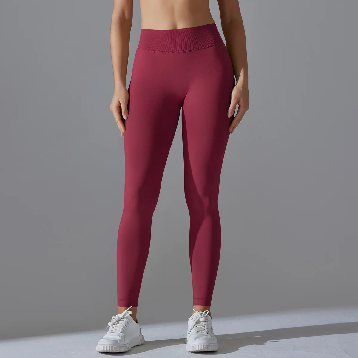 SEEKSUC Impact Leggings for Women Seamless Yoga Legging Flex Scrunch Bum Gym Legging Low Waistband Fitness Sports Tights