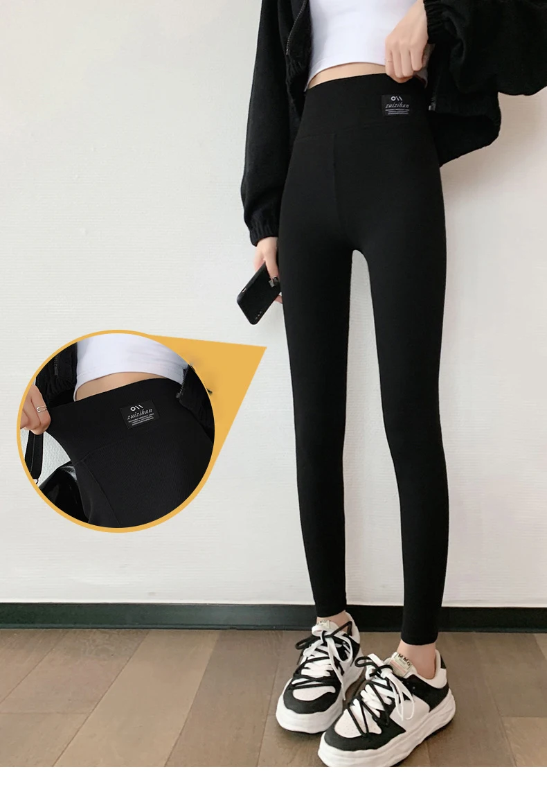 Sports Leggings for Women's Pants Push Up Tights High Waist Workout Leggings Vintage Harajuku Ribbed Knit Pants Fitness Gym Wear