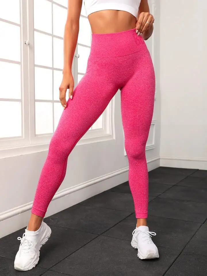 Newest Letter Honey Peach Hip Yoga Pants High Waist Lift Hip Tight Fitness Leggings Seamless Training Sports Leggings for Women