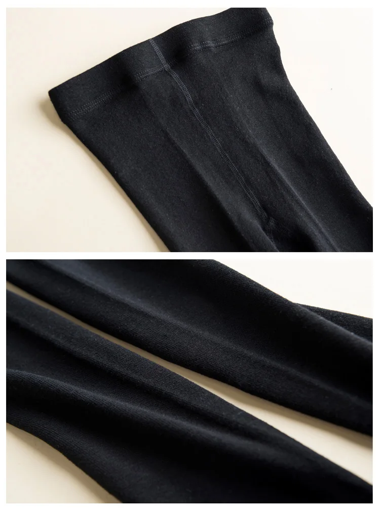 SuyaDream Women Leggings 50%Silk 30%Cotton 20%Spandex Solid slim leggings Full length bottoming pants 2022 New Black Gray