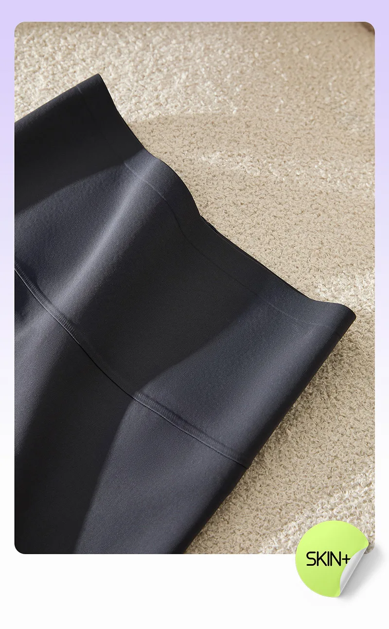 BIVIGAOS Autumn New Thin Velvet Brushed Matte Sharkskin Leggings Women High Waist Nude Feeling Tight Sexy Sport Seamless Legging