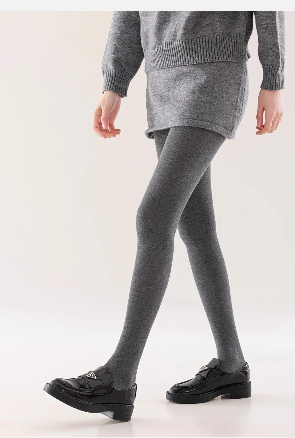 Vertical Striped Tights for Women Slimming High Waist Thermal Pantyhose Thick Opaque Leggings Winter Warm Fleece Lined Tights
