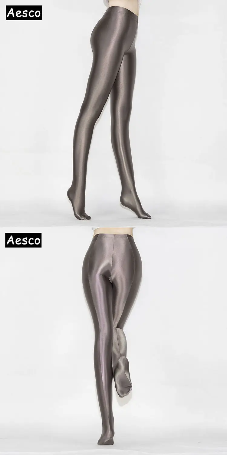High Waist Glossy Satin Leggings Women Sports Tights Silk Smooth Glitter Stockings Fitness Gym Yoga Female Legging Pants 2023