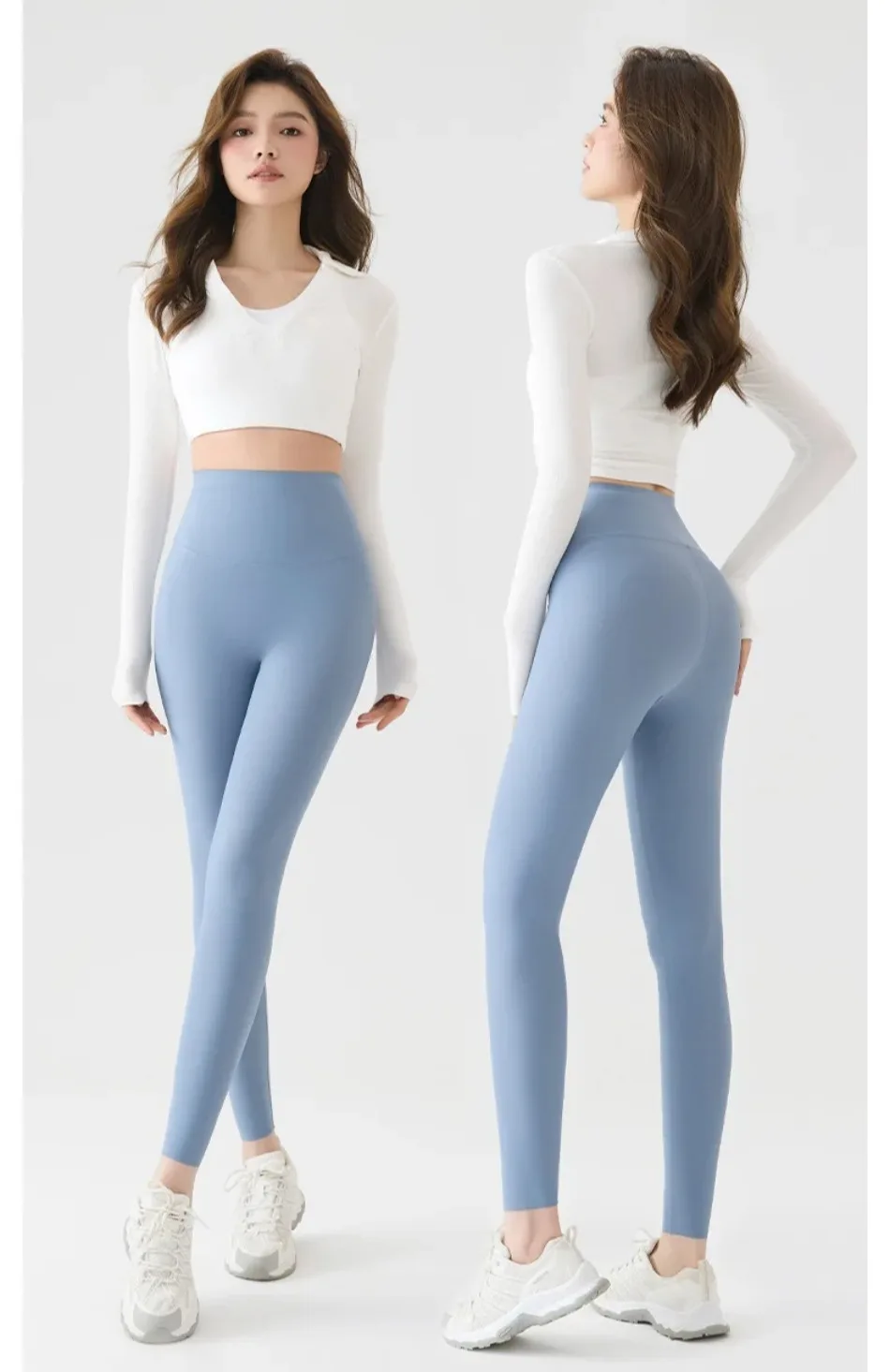 Sports Tights Woman Summer Thin Sunscreen Shark Leggings High Waist Seamless Micro Pressure Breathable Sexy Sport Yoga Pants