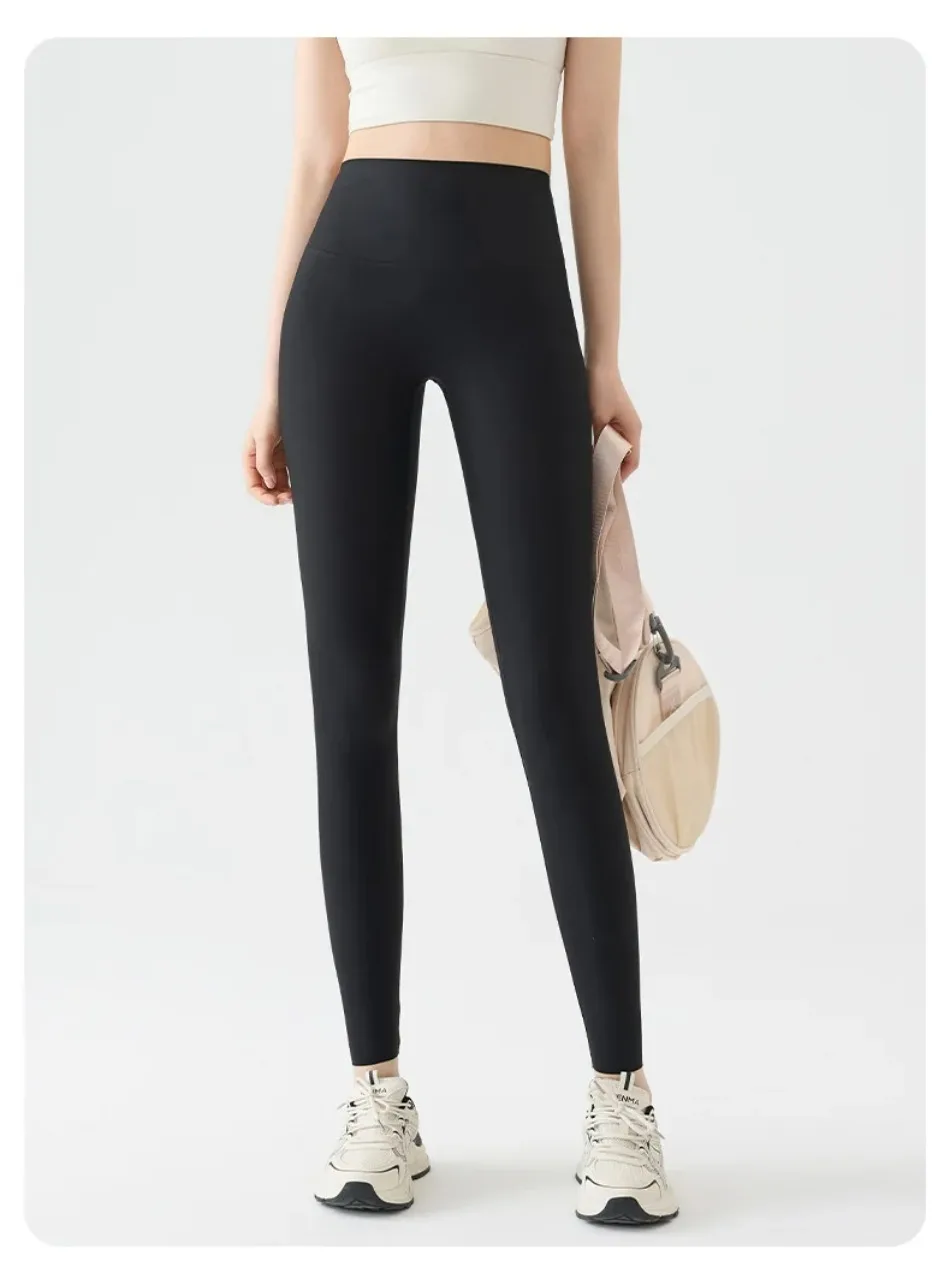 Sports Tights Woman Summer Thin Sunscreen Shark Leggings High Waist Seamless Micro Pressure Breathable Sexy Sport Yoga Pants