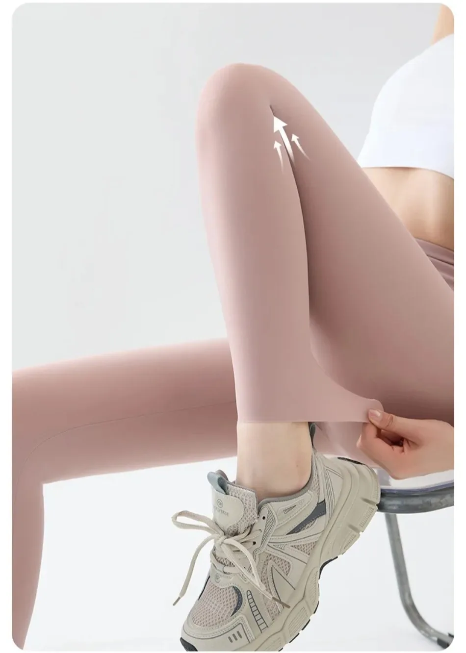 Sports Tights Woman Summer Thin Sunscreen Shark Leggings High Waist Seamless Micro Pressure Breathable Sexy Sport Yoga Pants