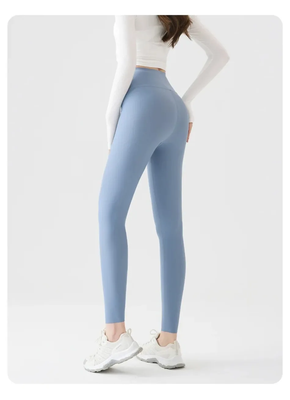 Sports Tights Woman Summer Thin Sunscreen Shark Leggings High Waist Seamless Micro Pressure Breathable Sexy Sport Yoga Pants