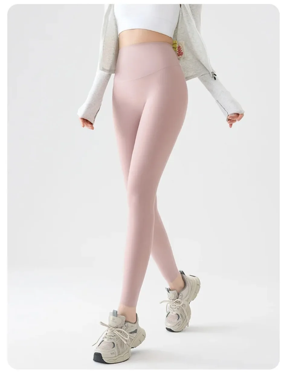 Sports Tights Woman Summer Thin Sunscreen Shark Leggings High Waist Seamless Micro Pressure Breathable Sexy Sport Yoga Pants