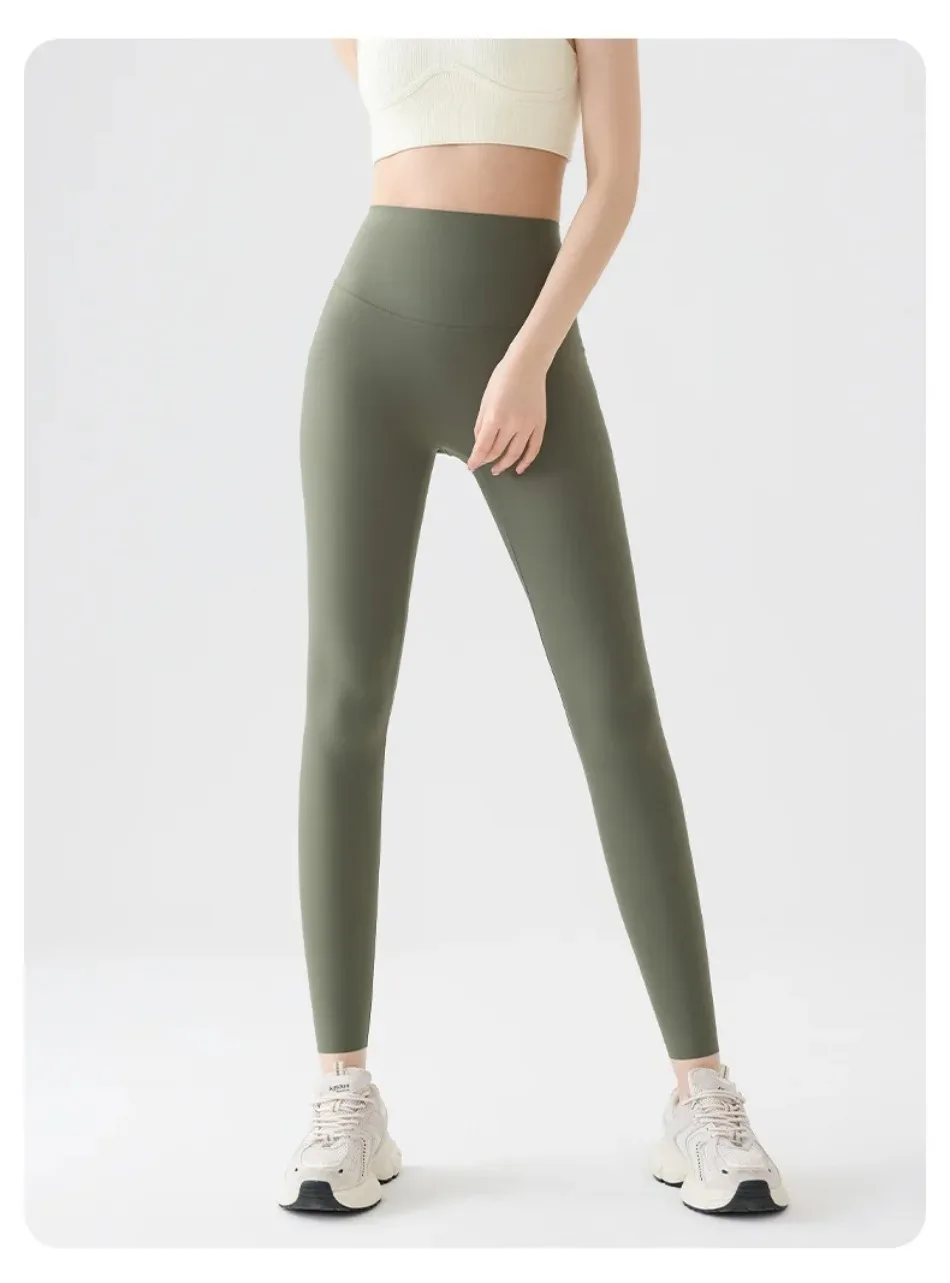 Sports Tights Woman Summer Thin Sunscreen Shark Leggings High Waist Seamless Micro Pressure Breathable Sexy Sport Yoga Pants