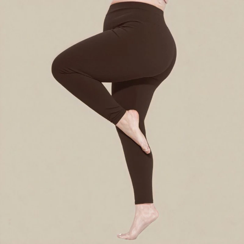 Hot Sale Women Comfortable Skinny Thermal Leggings Lady High Waist Underwear Trousers Female Snow Warm Casual Daily Pants