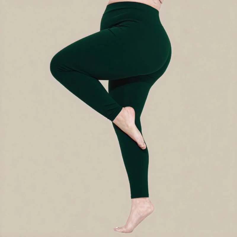 Hot Sale Women Comfortable Skinny Thermal Leggings Lady High Waist Underwear Trousers Female Snow Warm Casual Daily Pants