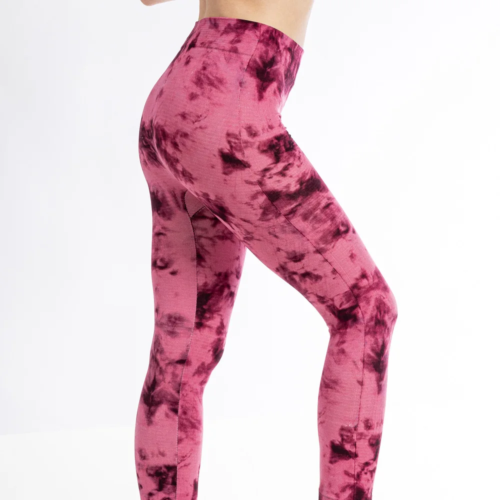 Tie Dye Sports Leggings Women High Waist Skinny Pants Gym Workout Cycling High Elastic Yoga Fitness Leggings for Women