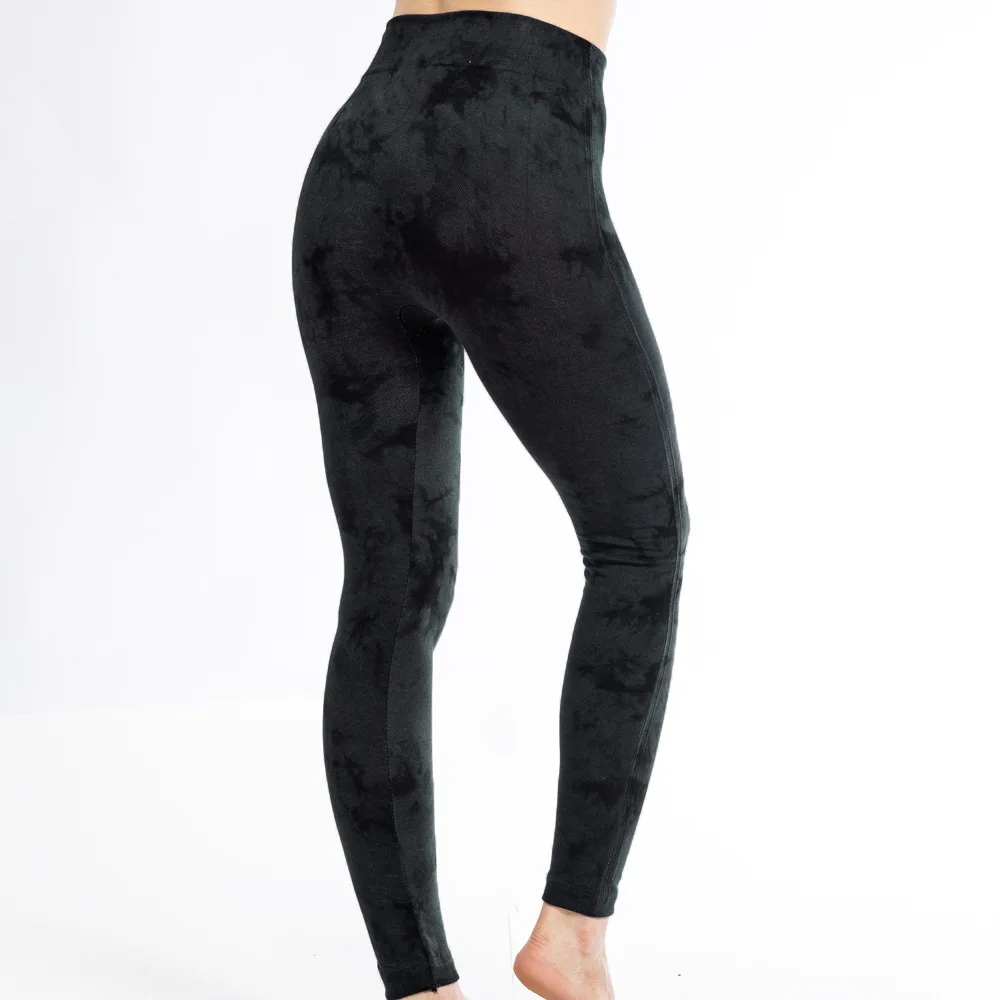 Tie Dye Sports Leggings Women High Waist Skinny Pants Gym Workout Cycling High Elastic Yoga Fitness Leggings for Women