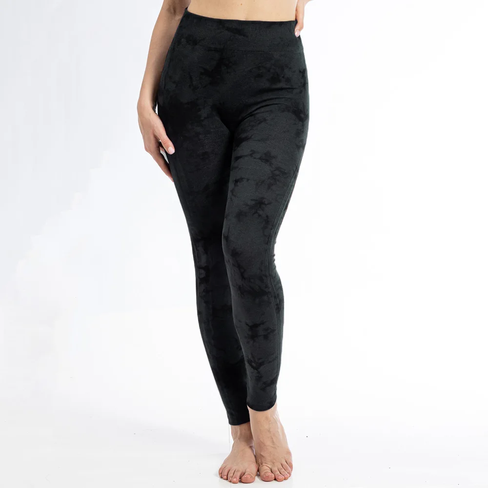 Tie Dye Sports Leggings Women High Waist Skinny Pants Gym Workout Cycling High Elastic Yoga Fitness Leggings for Women