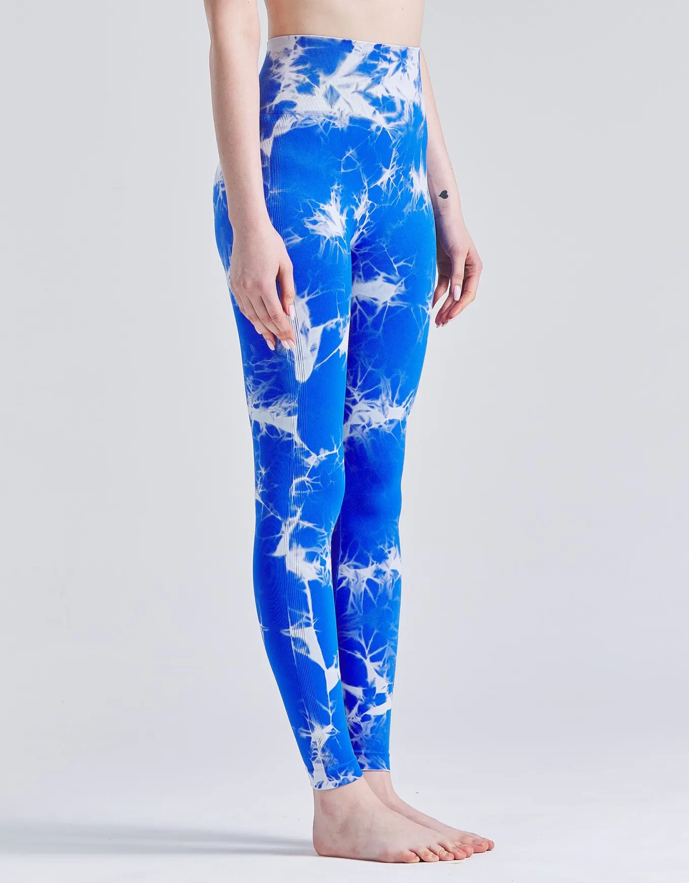 Women Tiedye Gym Leggings Seamless Mujer Push Up Booty Pants Scrunch Sports Fitness High Waist Workout Yoga Leggins Drop Ship