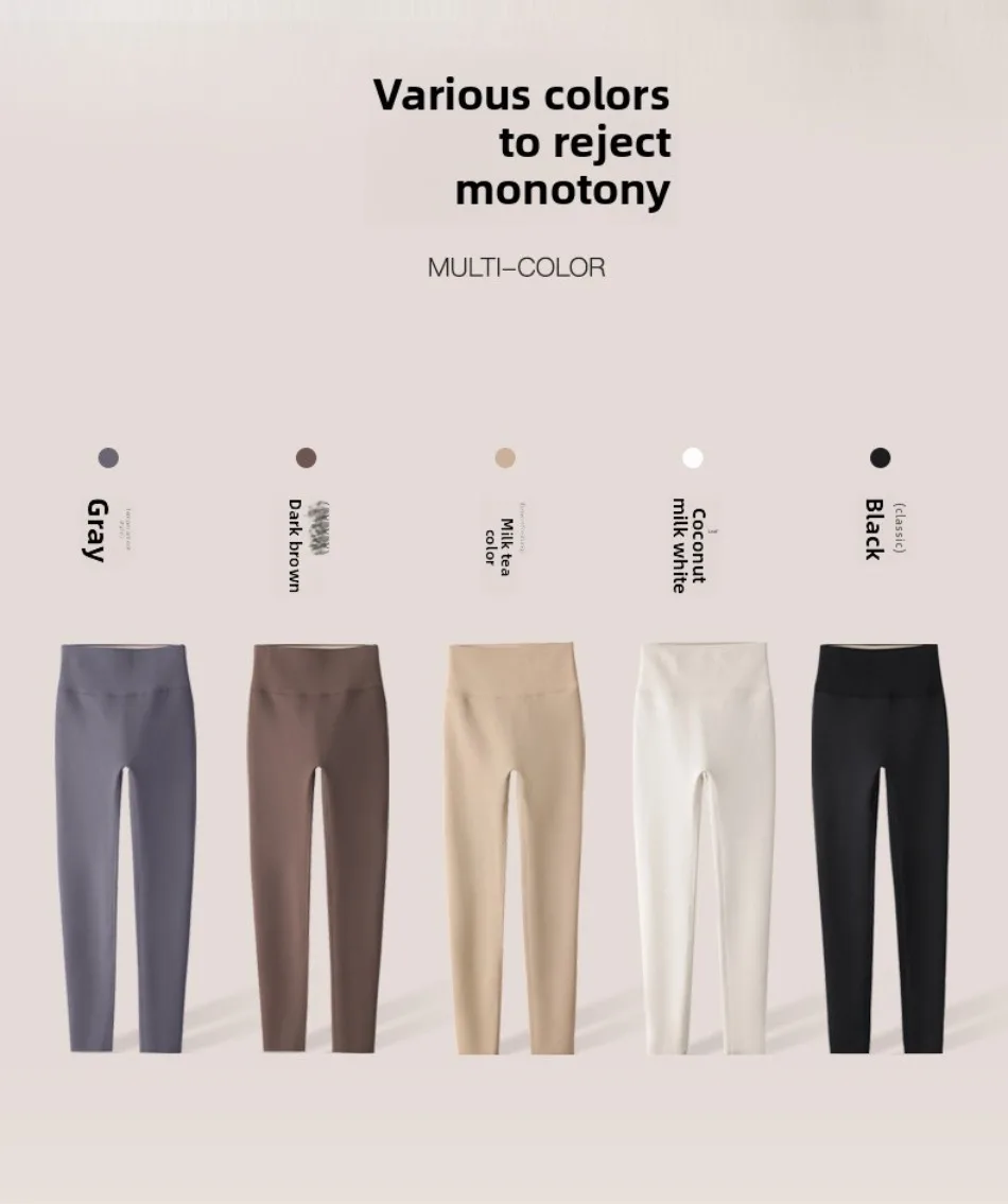 Women Plus Velvet Thicken Shark Leggings Autumn Winter High Waist Fleece Warm Slim Tights Casual Sports Fitness Yoga Leggings