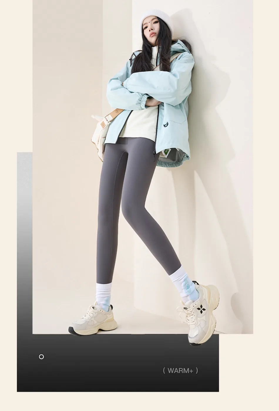 Women Plus Velvet Thicken Shark Leggings Autumn Winter High Waist Fleece Warm Slim Tights Casual Sports Fitness Yoga Leggings