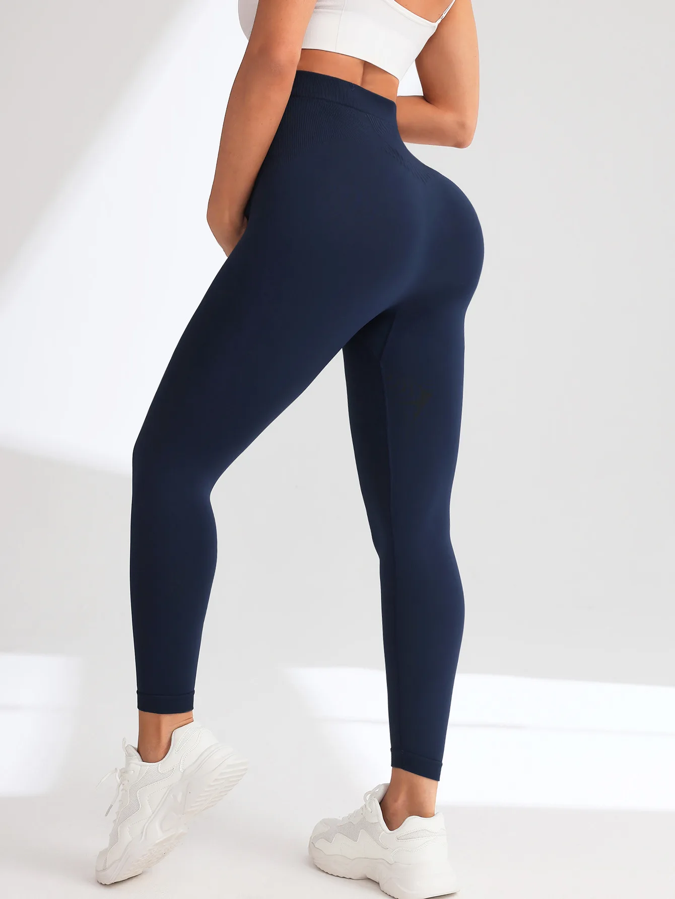 New Seamless Knited Yoga Pants High Waist Pregnancy Leggings Maternity Clothes for Pregnant Women Belly Support Body Long Pants