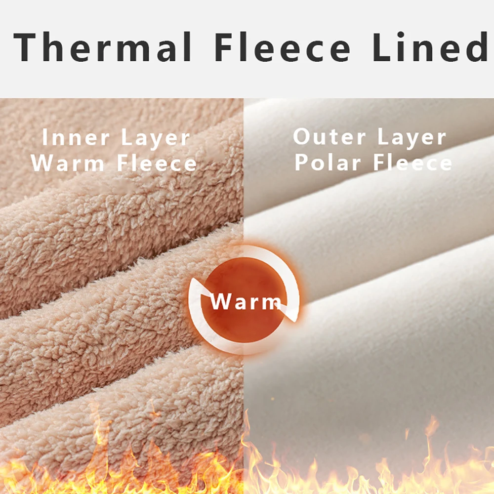Women Winter Thicken Warm Leggings Thermal Fleece Lined Pants High Waist Thermos Tights Pants For Cold Weather