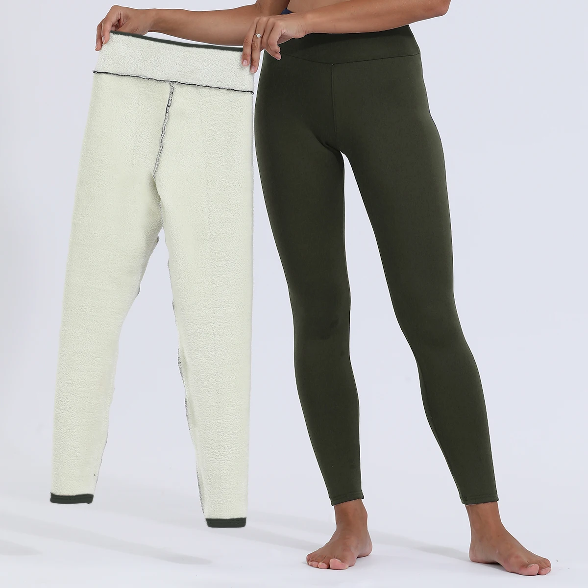 Super Warm Winter Leggins Women Skinny Stretch High Waist Prevent Cold Velvet Leggings Beautiful Outdoors Casual Warm Pants