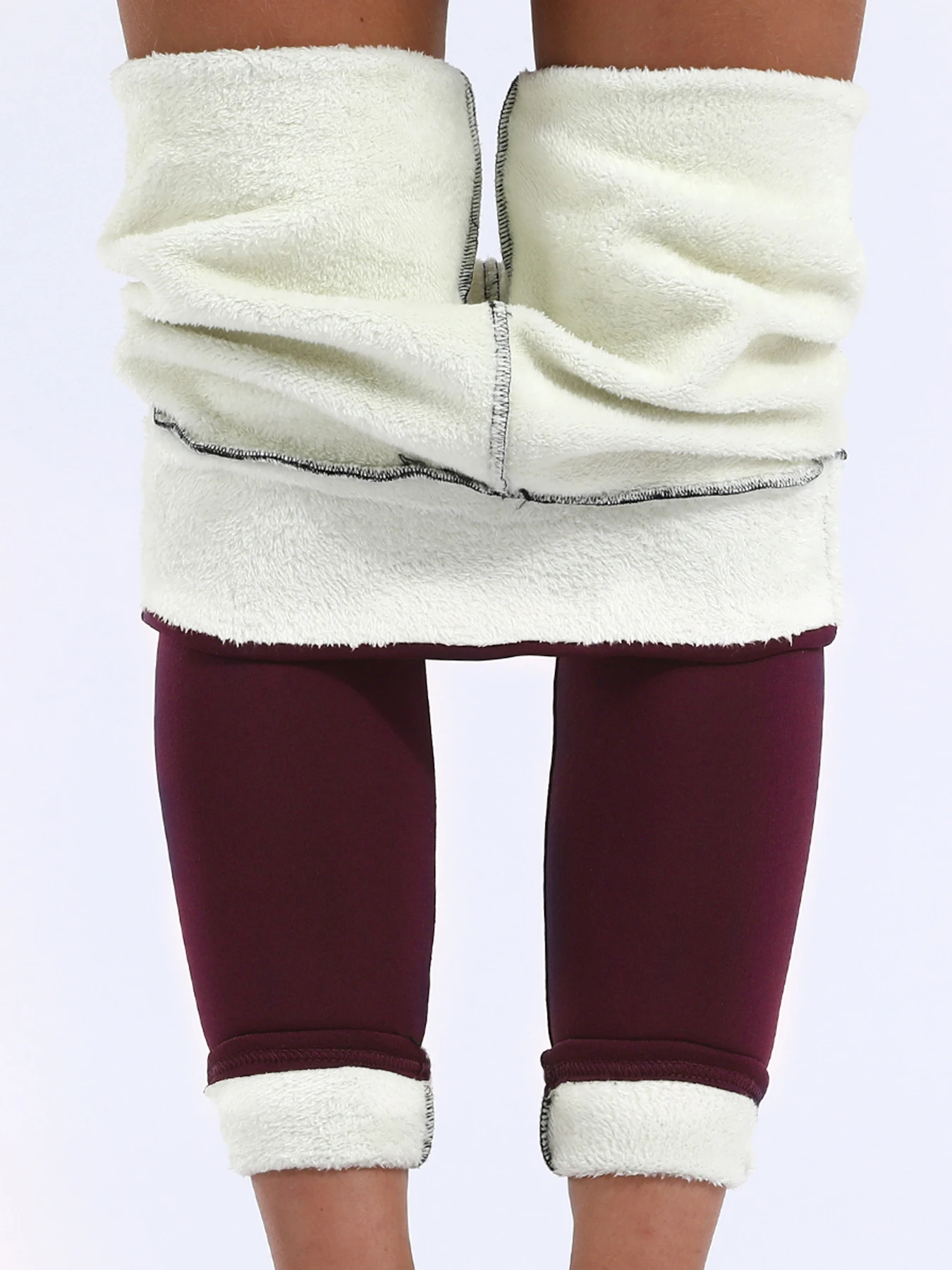 Super Warm Winter Leggins Women Skinny Stretch High Waist Prevent Cold Velvet Leggings Beautiful Outdoors Casual Warm Pants
