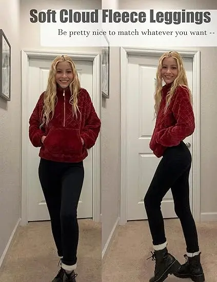Super Warm Winter Leggins Women Skinny Stretch High Waist Prevent Cold Velvet Leggings Beautiful Outdoors Casual Warm Pants