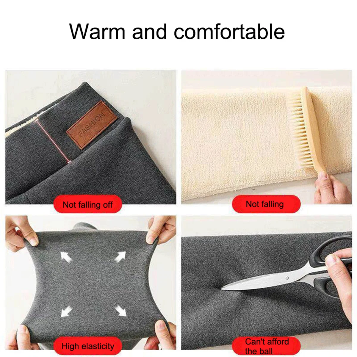 Women Winter Plus Velvet Stretch Leggings High Waist Warm Fleece Lined Velvet Keep Warm Pants Black Casual Thick Winter Leggings