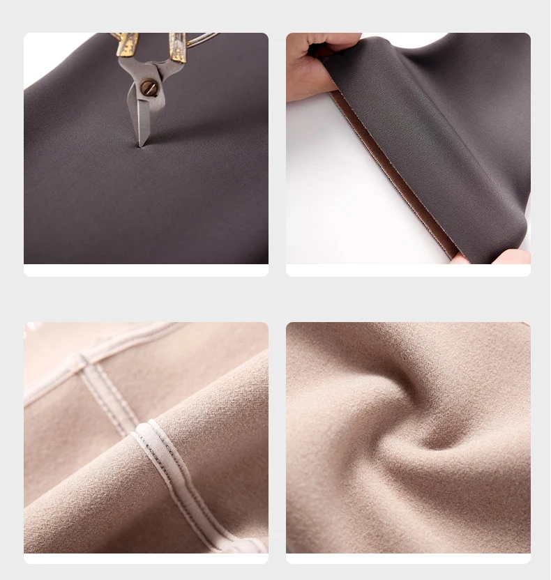 BIVIGAOS Autumn Winter New Rabbit Fleece Thicken Sharkskin Leggings Women Basic Casual High Waist Velvet Warm Leggings
