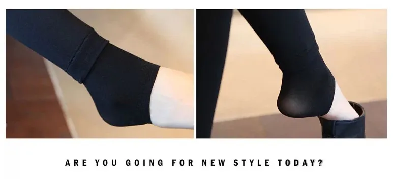 Winter Leggings Knitting Velvet Casual Legging New High Elastic Thicken Lady's Warm Black Pants Skinny Pants For Women Leggings