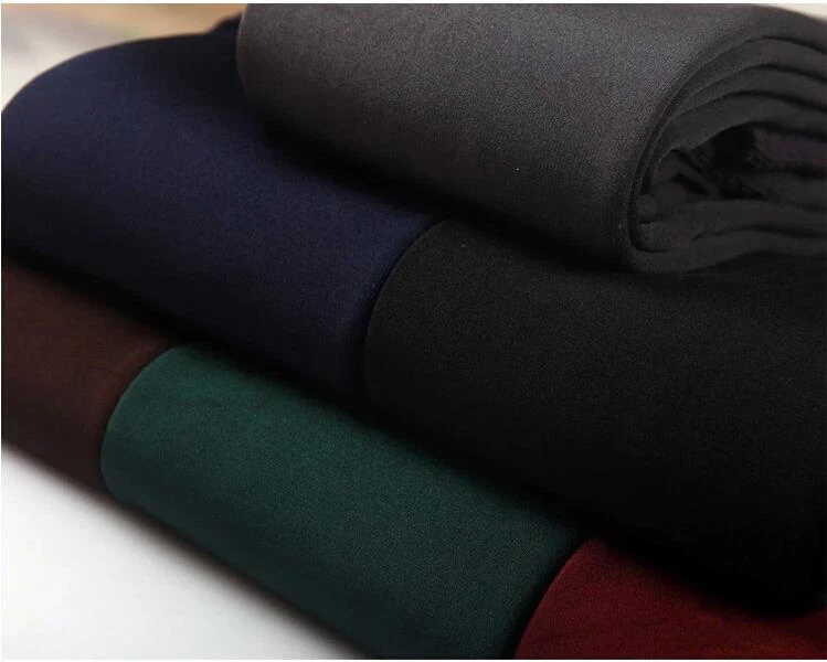 Winter Leggings Knitting Velvet Casual Legging New High Elastic Thicken Lady's Warm Black Pants Skinny Pants For Women Leggings