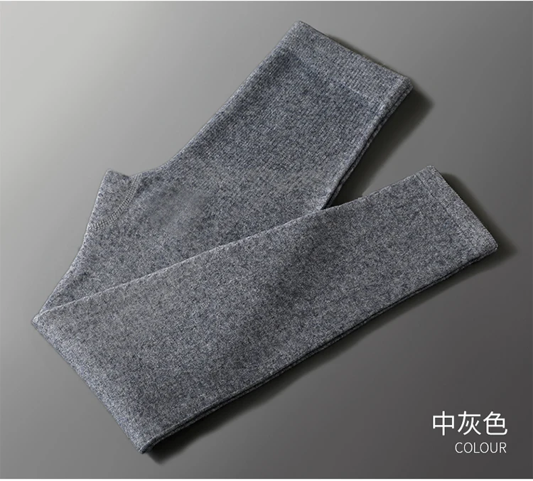Hot Sales Pants Women Autumn Winter Cashmere and Wool Leggings Long Elastic Ladies Pant Woman Trousers High-quality