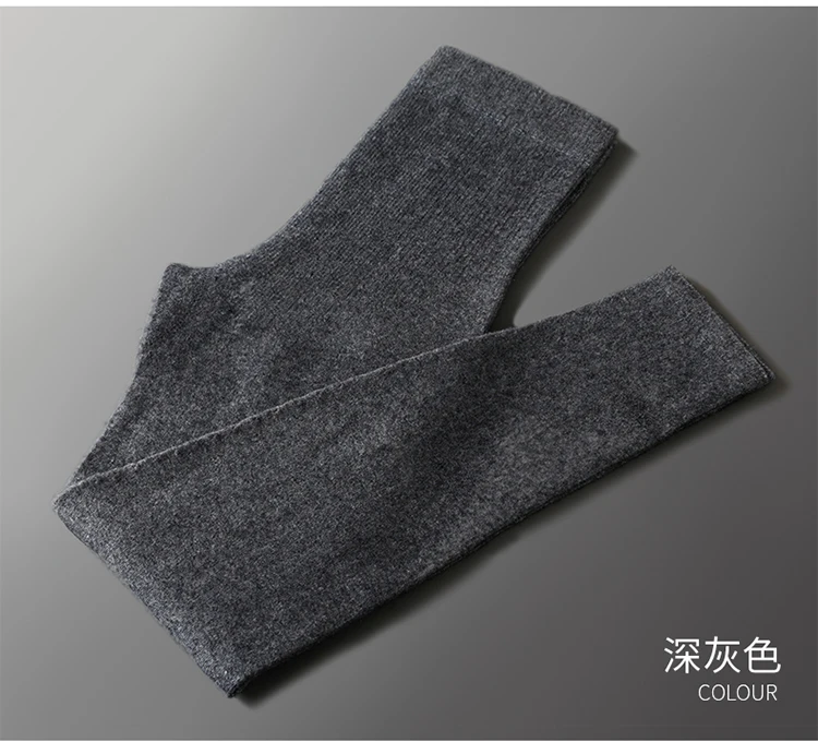 Hot Sales Pants Women Autumn Winter Cashmere and Wool Leggings Long Elastic Ladies Pant Woman Trousers High-quality