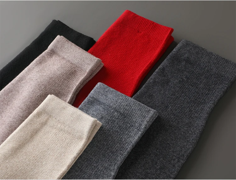 Hot Sales Pants Women Autumn Winter Cashmere and Wool Leggings Long Elastic Ladies Pant Woman Trousers High-quality
