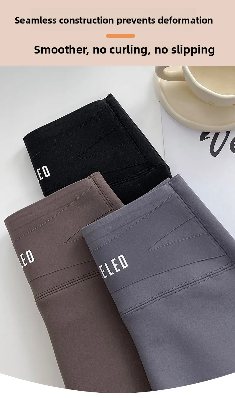 Fleece Lined Leggings Women Winter Warm Thermal Tights High Waist Tummy Control Butt Lifting Shark Pants Slim Casual Outwear