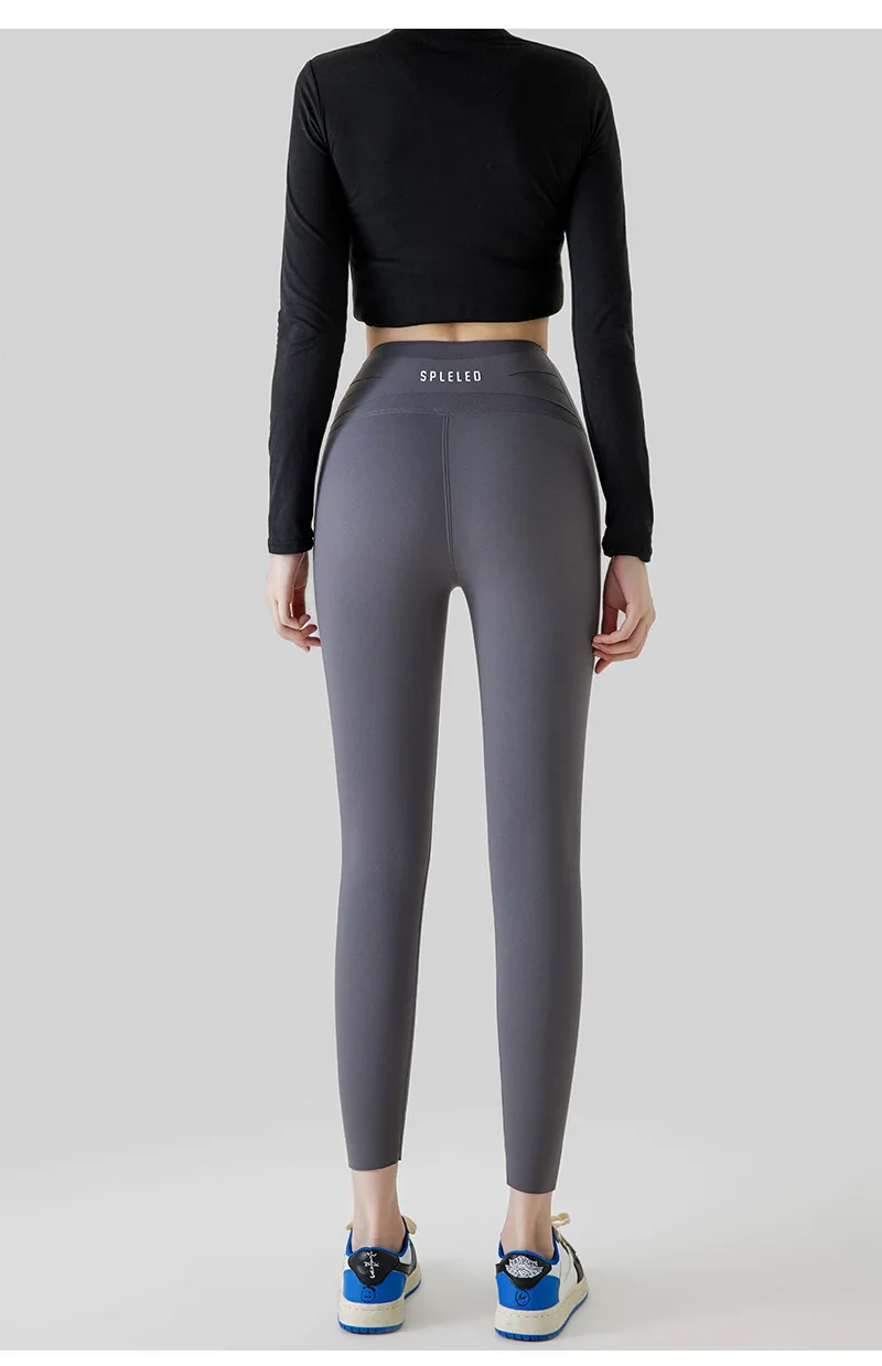 Fleece Lined Leggings Women Winter Warm Thermal Tights High Waist Tummy Control Butt Lifting Shark Pants Slim Casual Outwear