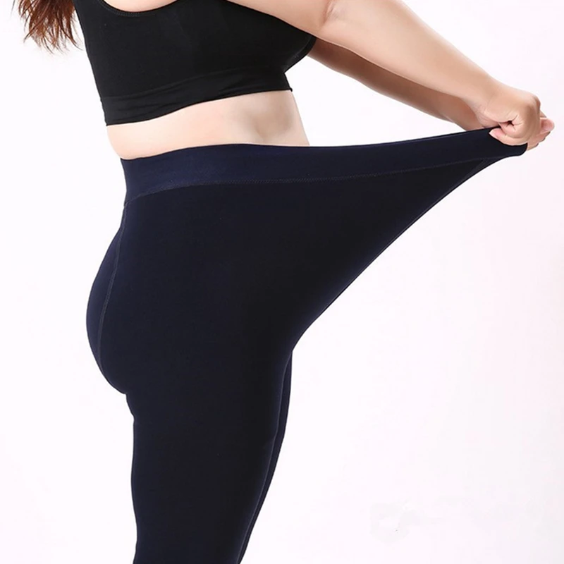 Women Winter Thermal Warm Thick Pantyhose Fluff Lined Stretch Slim Leggings Pants