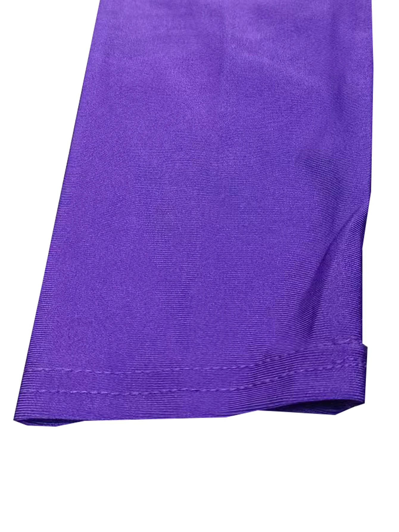 New Purple Gloss Tight Nine-point Pants Women Fashion Solid Color High Stretch Leggings Slim Body Lift Hip Pencil Pants Women